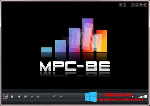 Снимка на екрана MPC-BE за Windows 8