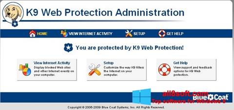 Снимка на екрана K9 Web Protection за Windows 8