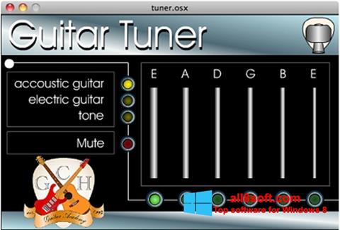 Снимка на екрана Guitar Tuner за Windows 8