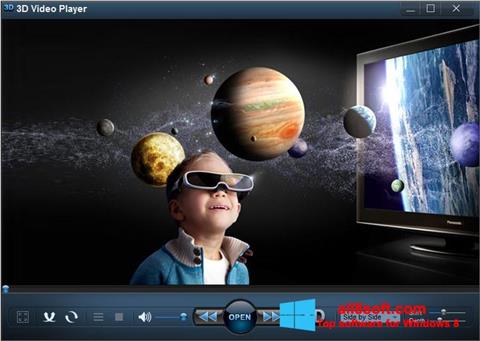 Снимка на екрана 3D Video Player за Windows 8