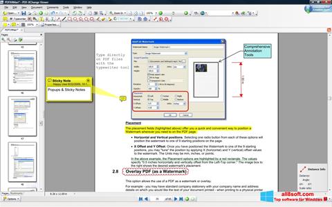 Снимка на екрана PDF-XChange Viewer за Windows 8