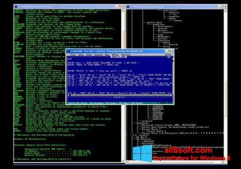 Снимка на екрана QBasic за Windows 8