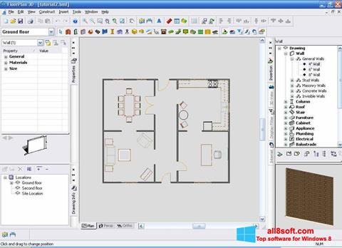 Снимка на екрана FloorPlan 3D за Windows 8
