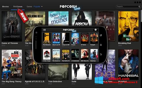 Снимка на екрана Popcorn Time за Windows 8