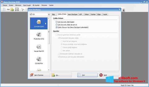 Снимка на екрана Nero Micro за Windows 8