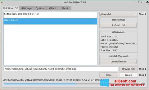 Снимка на екрана MultiBoot USB за Windows 8